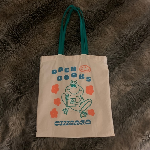 Open Books Canvas Tote - Picture 2 of 4